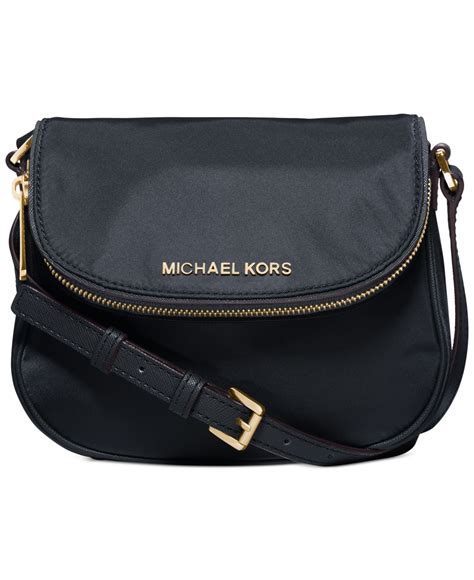 michael kors nylon black crossbody bag|Michael Kors handbags small black.